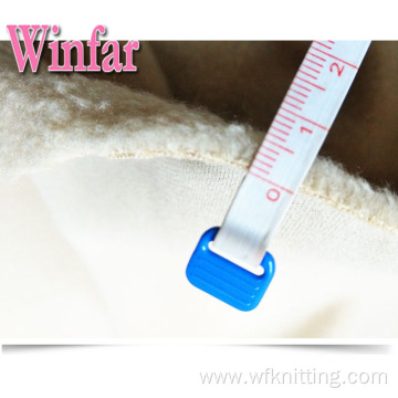Knit Plush 100% Polyester Polar Fleece Fabric